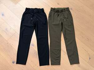 Lululemon On the Fly Pant Bundle Size 2 Dark Olive and Black